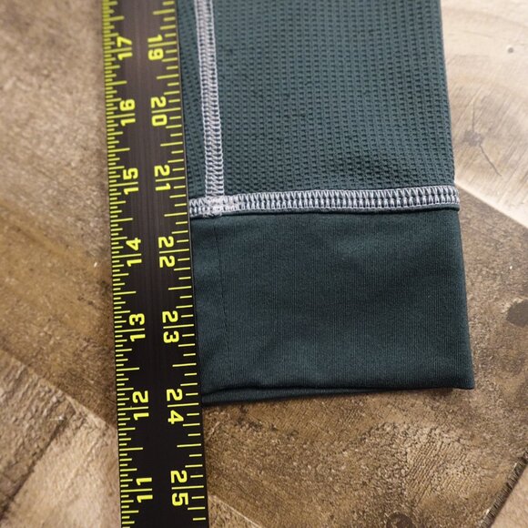 Columbia Heavyweight Baselayer Half Zip Men’s Medium Dark Green Omni-Heat - Picture 8 of 13